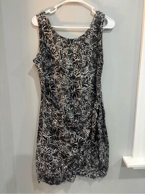 Hilo Hattie Hawaiian Wrap Dress Junior Size X-Large Cotton Blend Made in USA